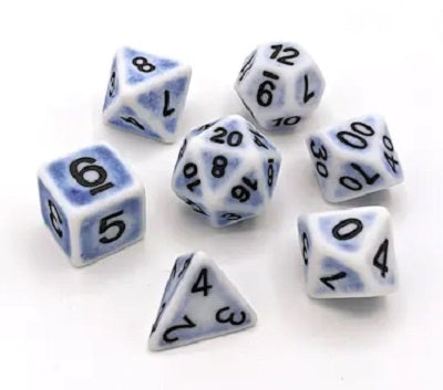 Die Hard 7 Dice Set Cerulean Ancient | Game Master's Emporium (The New GME)