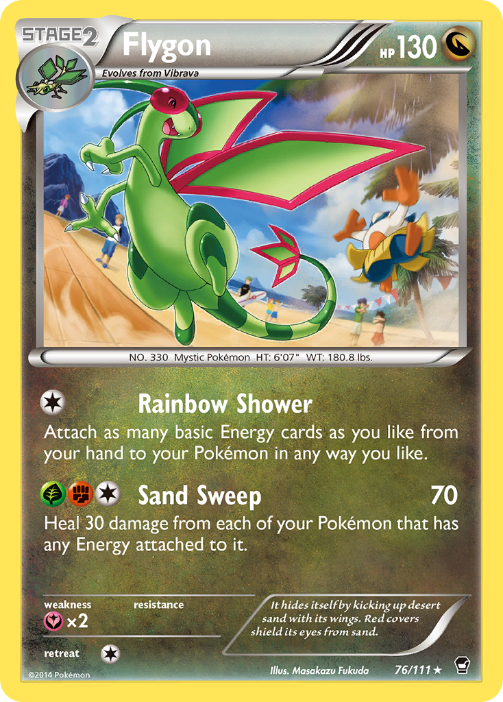 Flygon (76/111) [XY: Furious Fists] | Game Master's Emporium (The New GME)