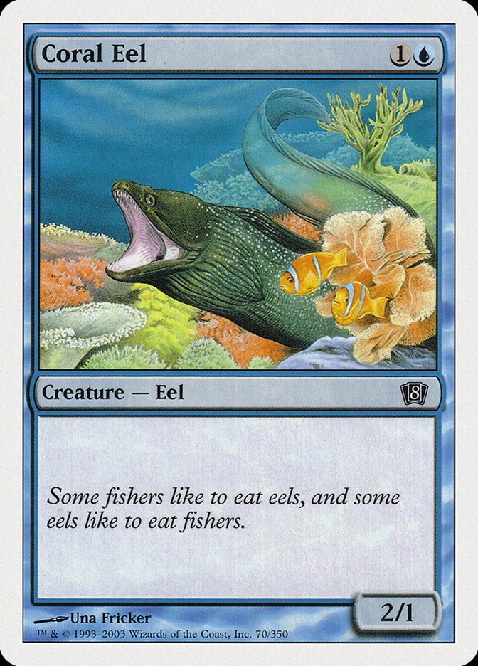 Coral Eel [Eighth Edition] | Game Master's Emporium (The New GME)