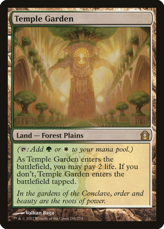 Temple Garden [Return to Ravnica] | Game Master's Emporium (The New GME)