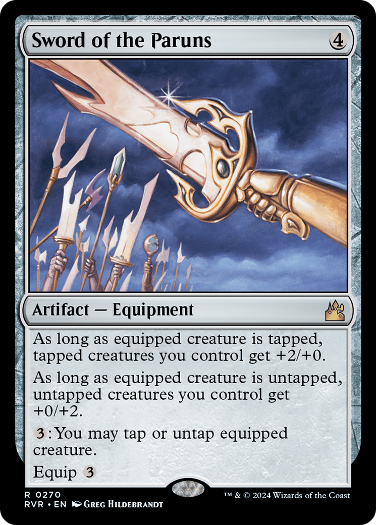 Sword of the Paruns [Ravnica Remastered] | Game Master's Emporium (The New GME)