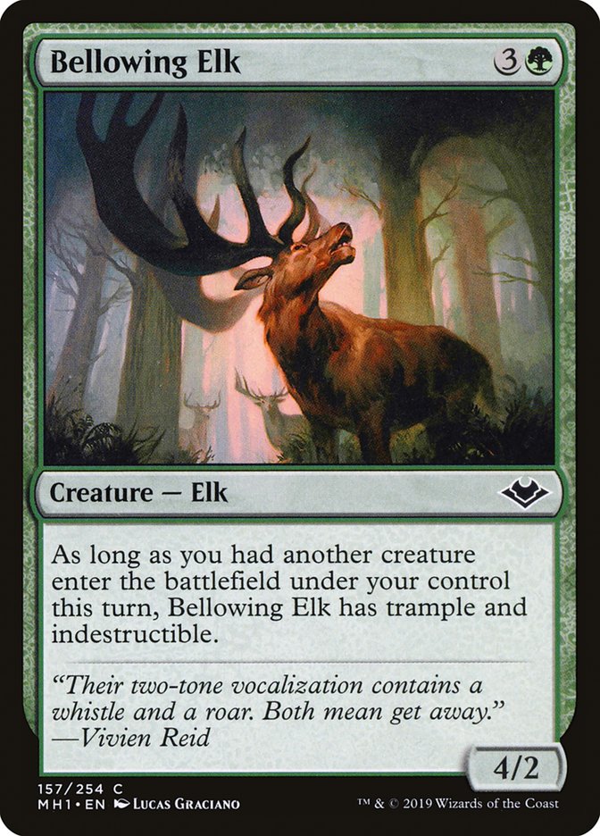 Bellowing Elk [Modern Horizons] | Game Master's Emporium (The New GME)