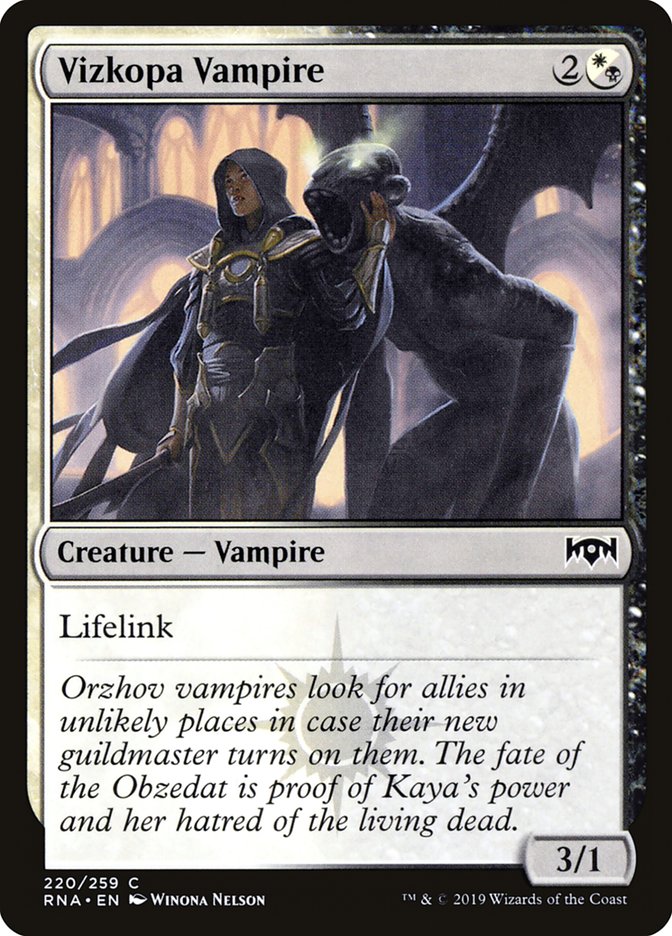 Vizkopa Vampire [Ravnica Allegiance] | Game Master's Emporium (The New GME)