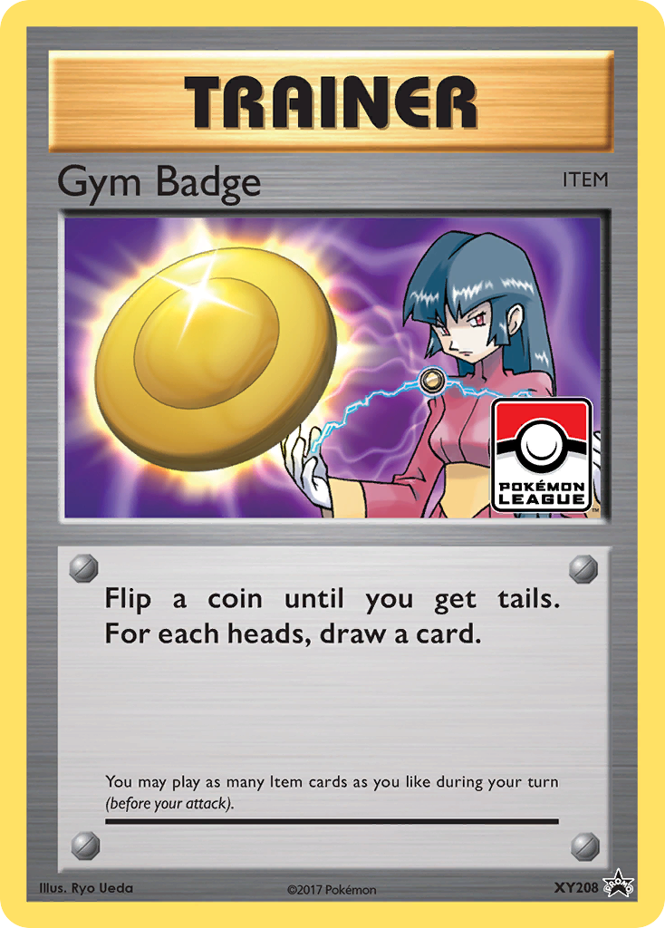 Gym Badge (XY208) (Sabrina) [XY: Black Star Promos] | Game Master's Emporium (The New GME)