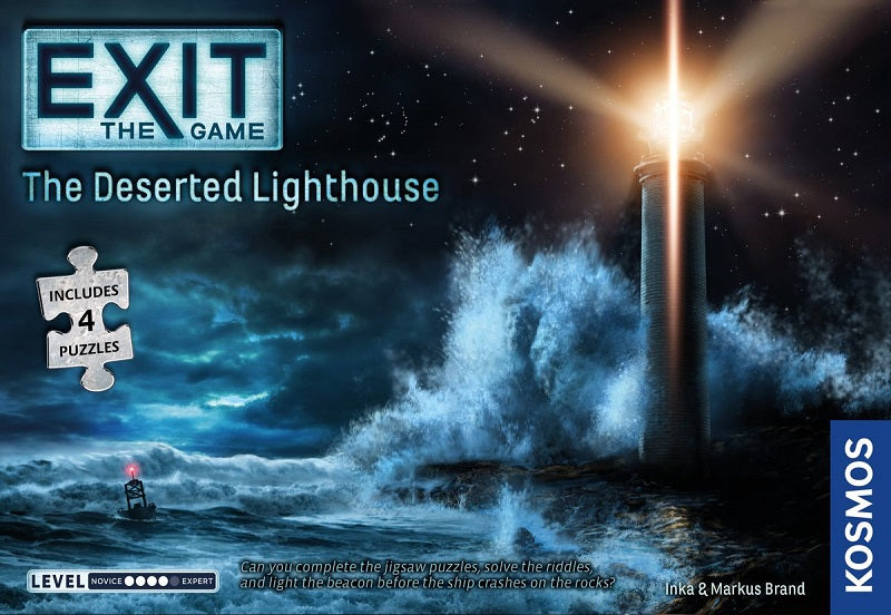Exit The Game: The Deserted Lighthouse (Level 4) Includes 4 Puzzles! | Game Master's Emporium (The New GME)