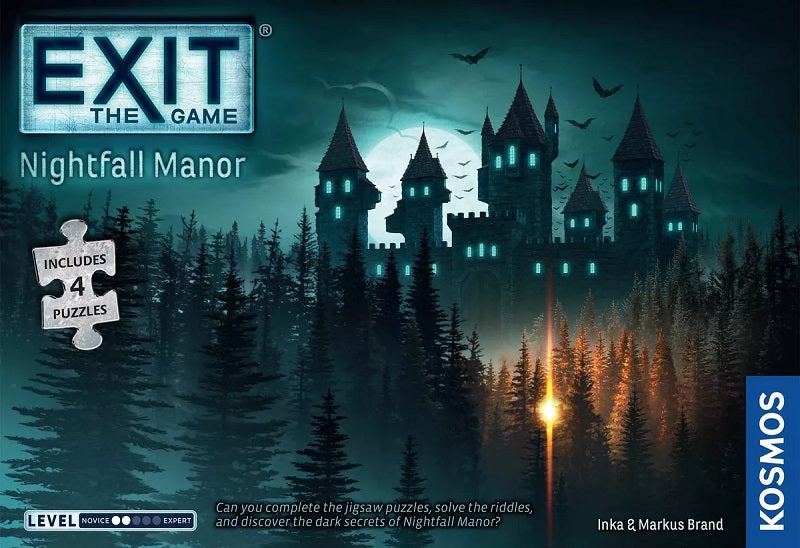 Exit The Game: Nightfall Manor (Level 2) Includes 4 Puzzles! | Game Master's Emporium (The New GME)