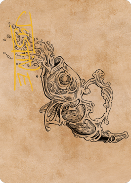Decanter of Endless Water Art Card (Gold-Stamped Signature) [Commander Legends: Battle for Baldur's Gate Art Series] | Game Master's Emporium (The New GME)