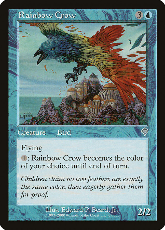 Rainbow Crow [Invasion] | Game Master's Emporium (The New GME)
