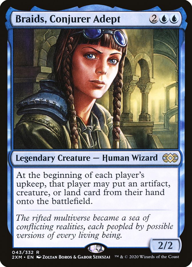 Braids, Conjurer Adept [Double Masters] | Game Master's Emporium (The New GME)