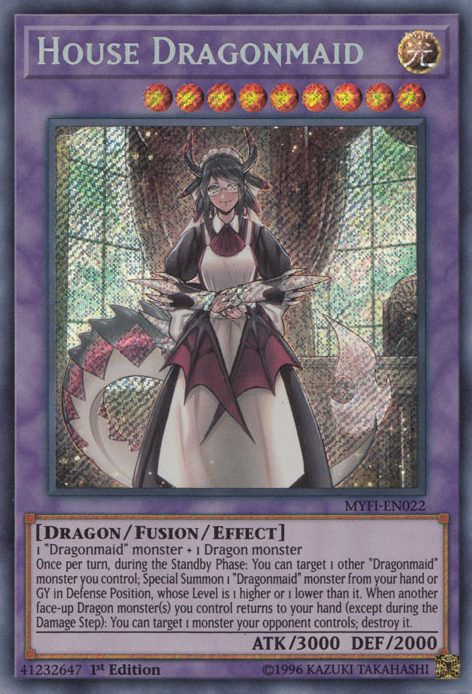 House Dragonmaid [MYFI-EN022] Secret Rare | Game Master's Emporium (The New GME)