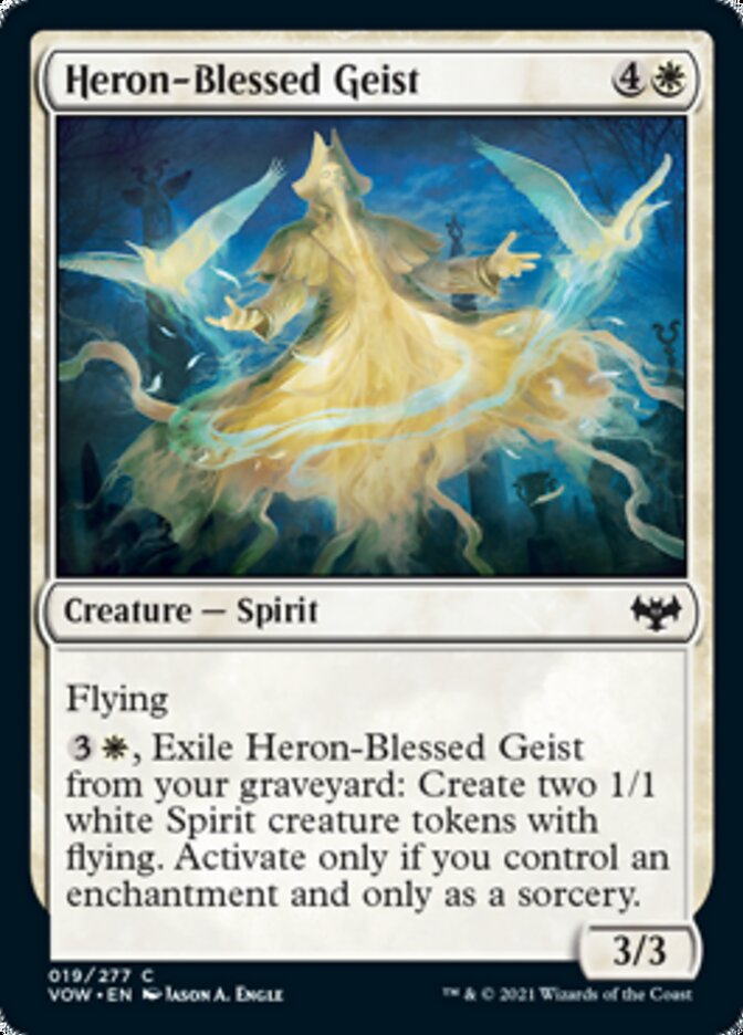 Heron-Blessed Geist [Innistrad: Crimson Vow] | Game Master's Emporium (The New GME)