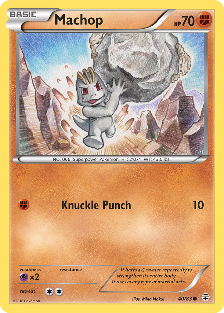 Machop (40/83) [XY: Generations] | Game Master's Emporium (The New GME)