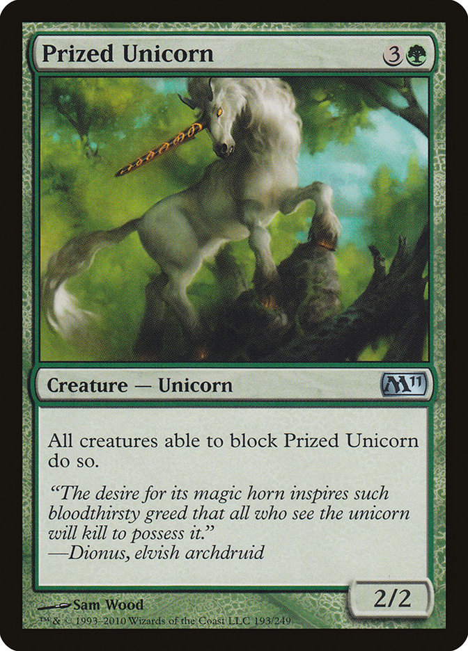 Prized Unicorn [Magic 2011] | Game Master's Emporium (The New GME)