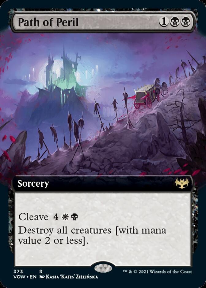 Path of Peril (Extended Art) [Innistrad: Crimson Vow] | Game Master's Emporium (The New GME)