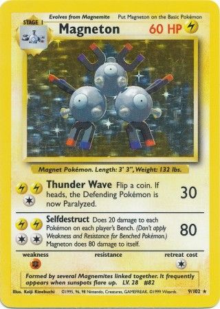 Magneton (9/102) [Base Set Unlimited] | Game Master's Emporium (The New GME)