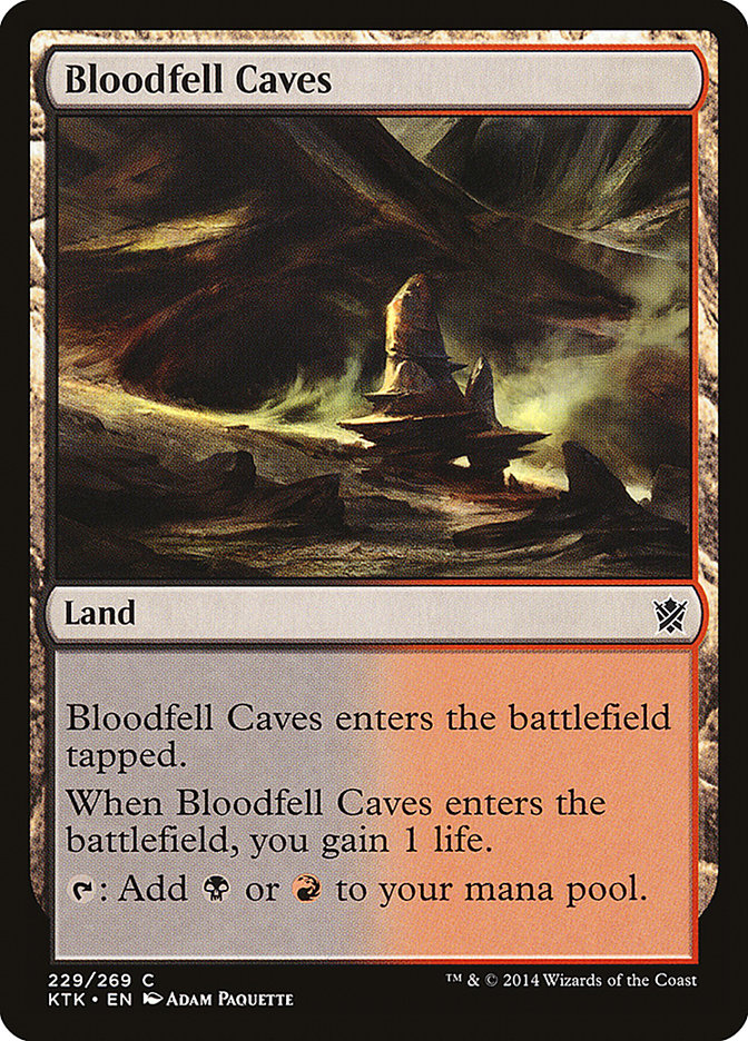 Bloodfell Caves [Khans of Tarkir] | Game Master's Emporium (The New GME)