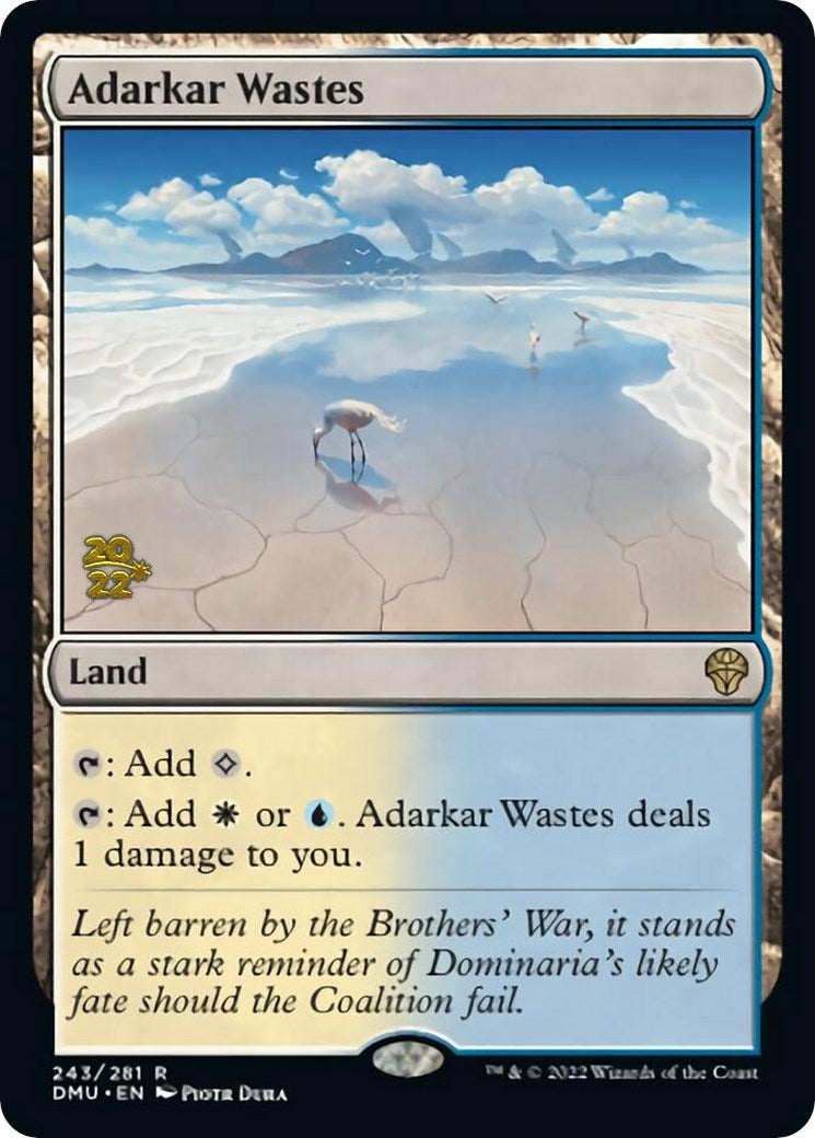 Adarkar Wastes [Dominaria United Prerelease Promos] | Game Master's Emporium (The New GME)