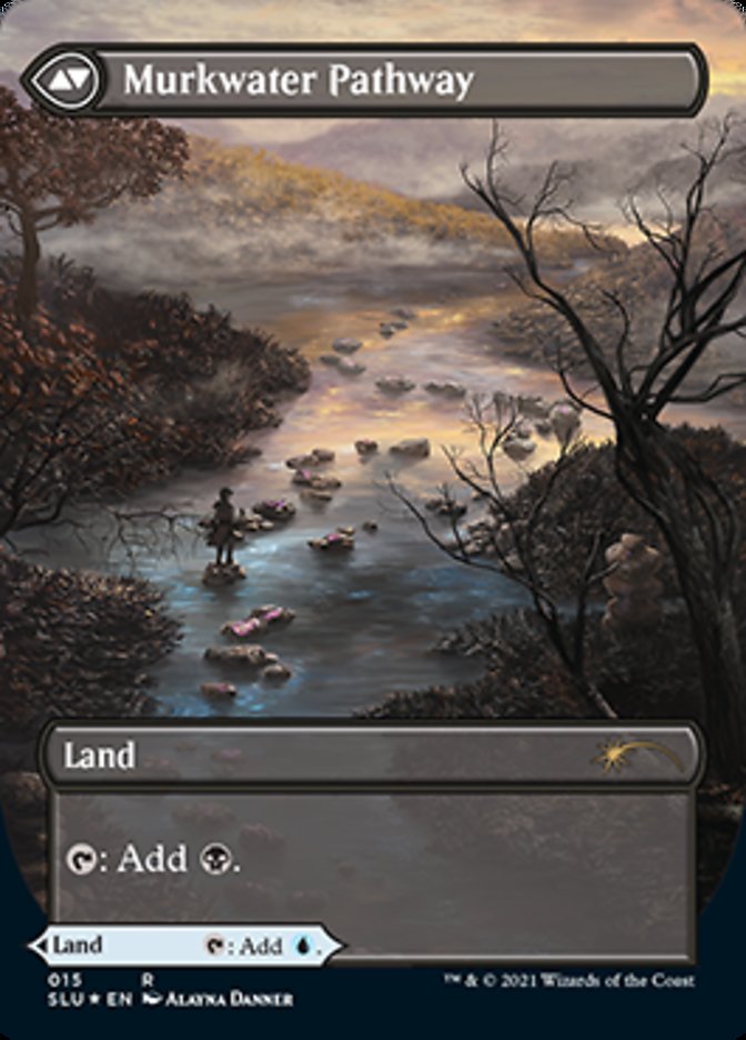 Clearwater Pathway // Murkwater Pathway (Borderless) [Secret Lair: Ultimate Edition 2] | Game Master's Emporium (The New GME)