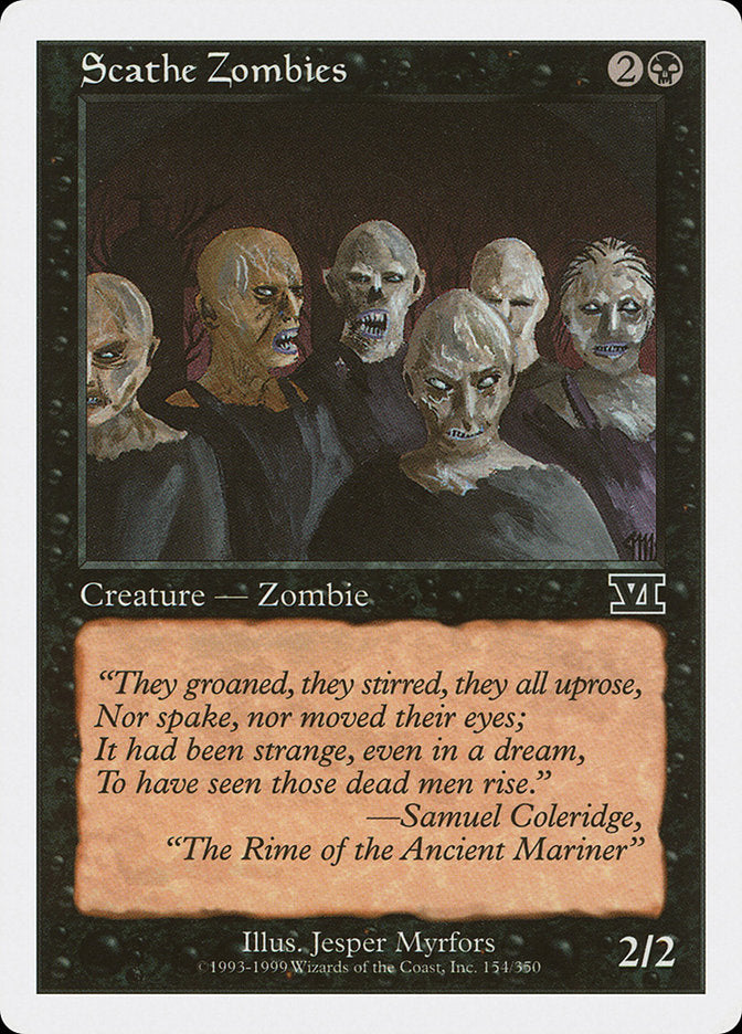 Scathe Zombies [Classic Sixth Edition] | Game Master's Emporium (The New GME)