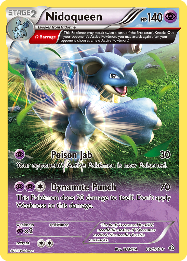 Nidoqueen (69/160) [XY: Primal Clash] | Game Master's Emporium (The New GME)