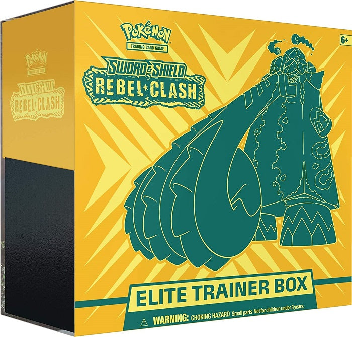 Pokemon Sword & Shield Rebel Clash Elite Trainer Box | Game Master's Emporium (The New GME)