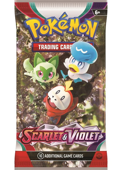 Pokemon Scarlet & Violet Single Booster Pack | Game Master's Emporium (The New GME)