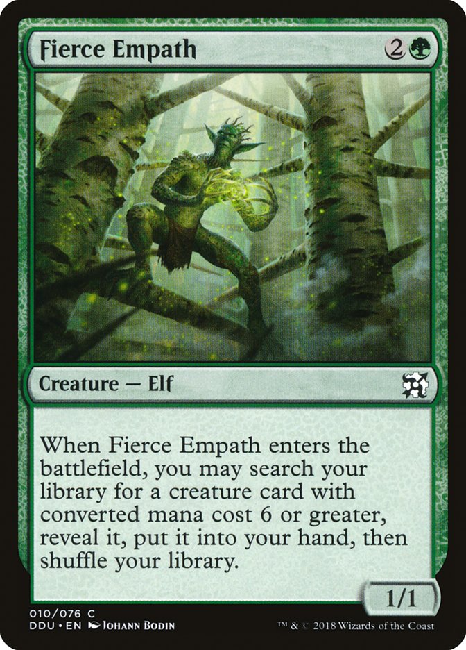 Fierce Empath [Duel Decks: Elves vs. Inventors] | Game Master's Emporium (The New GME)