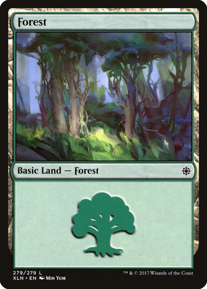 Forest (279) [Ixalan] | Game Master's Emporium (The New GME)