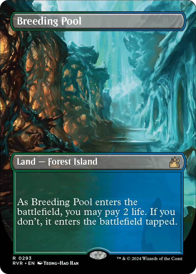 Breeding Pool (Borderless) [Ravnica Remastered] | Game Master's Emporium (The New GME)