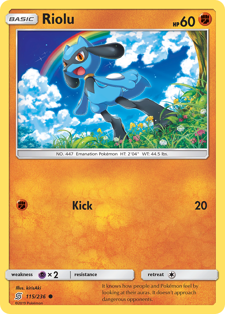Riolu (115/236) [Sun & Moon: Unified Minds] | Game Master's Emporium (The New GME)