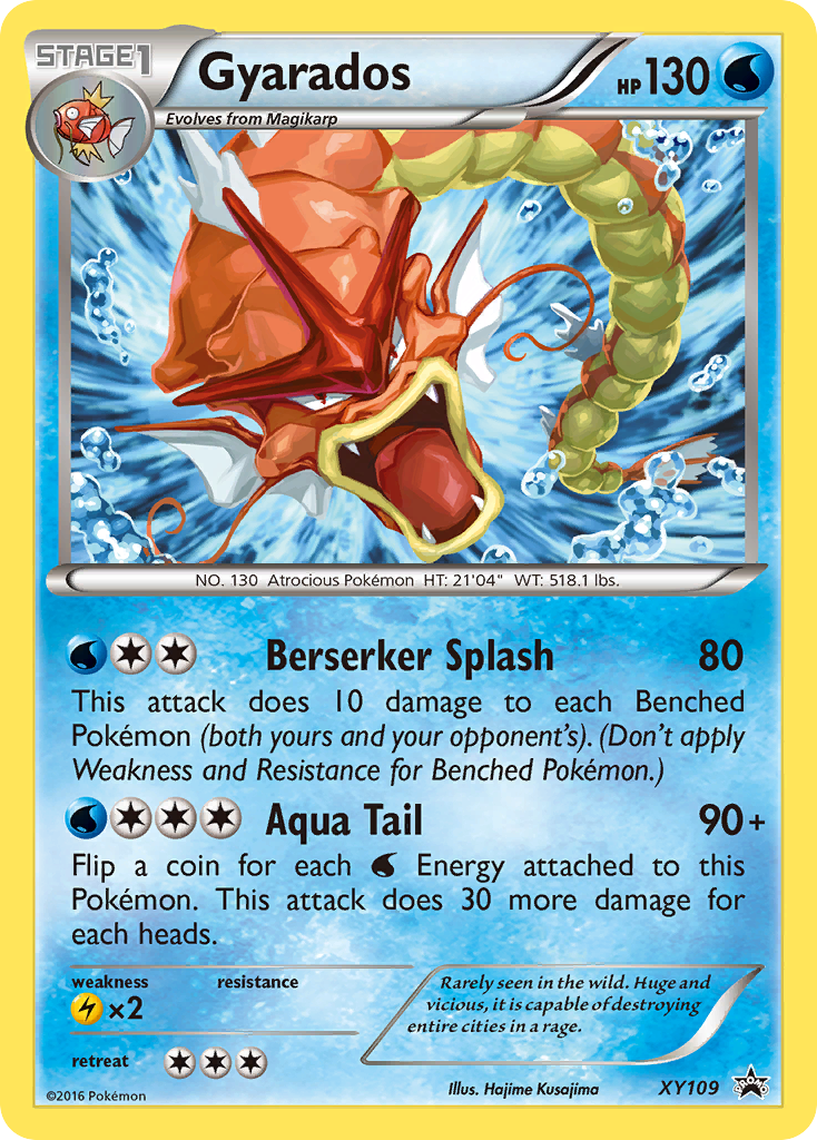 Gyarados (XY109) [XY: Black Star Promos] | Game Master's Emporium (The New GME)