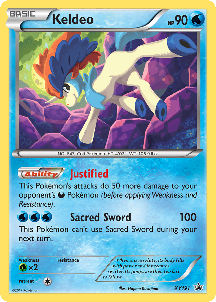 Keldeo (XY191) [XY: Black Star Promos] | Game Master's Emporium (The New GME)