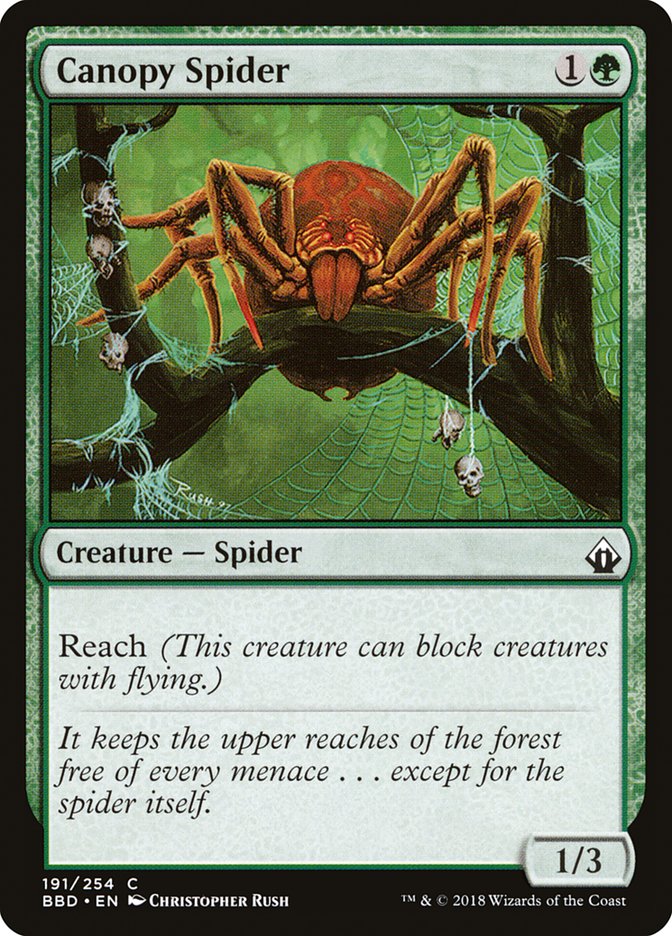 Canopy Spider [Battlebond] | Game Master's Emporium (The New GME)
