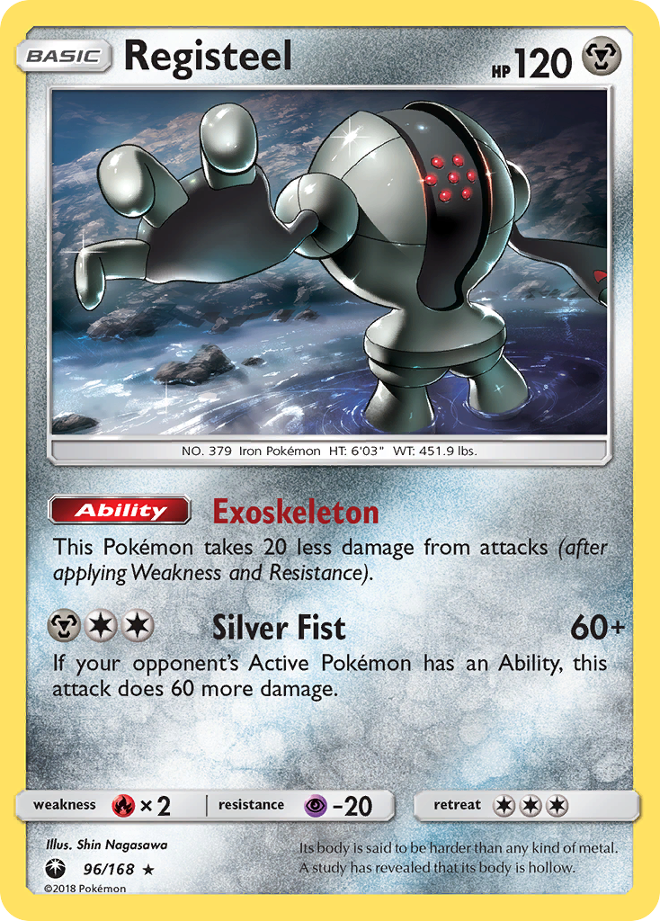 Registeel (96/168) [Sun & Moon: Celestial Storm] | Game Master's Emporium (The New GME)