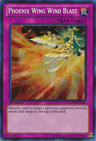 Phoenix Wing Wind Blast [LCYW-EN298] Secret Rare | Game Master's Emporium (The New GME)