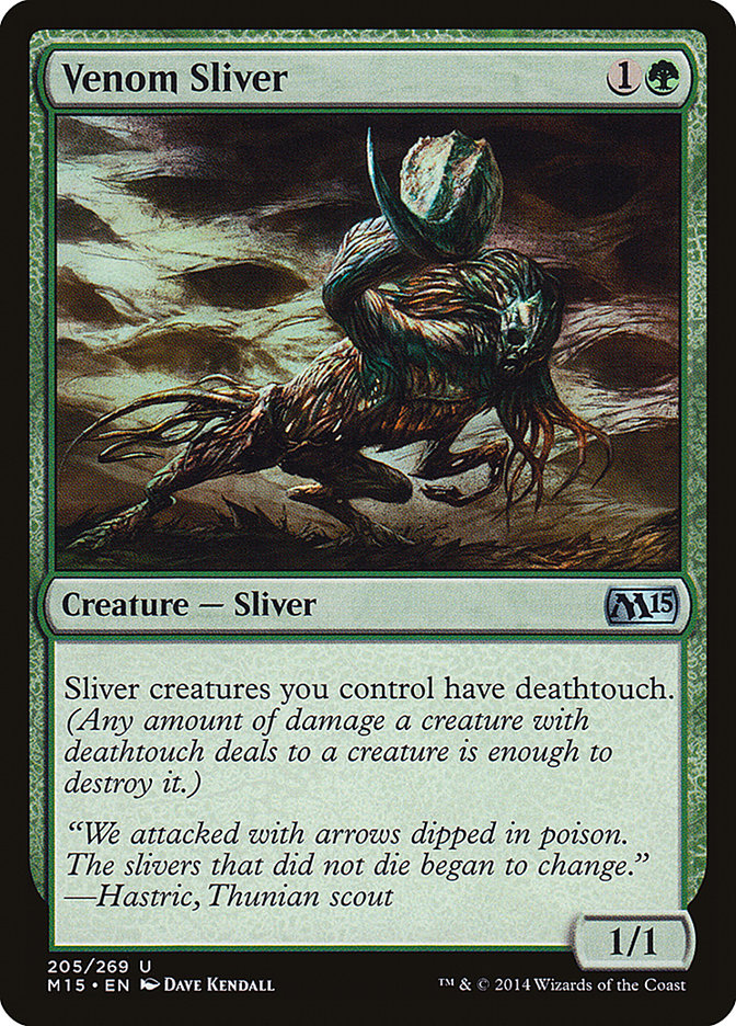 Venom Sliver [Magic 2015] | Game Master's Emporium (The New GME)