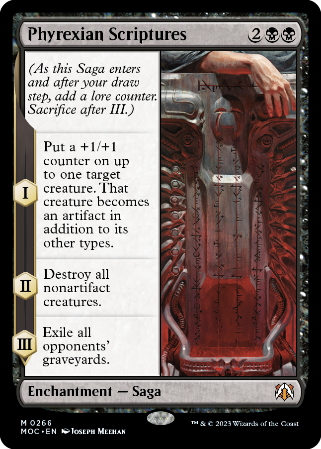 Phyrexian Scriptures [March of the Machine Commander] | Game Master's Emporium (The New GME)