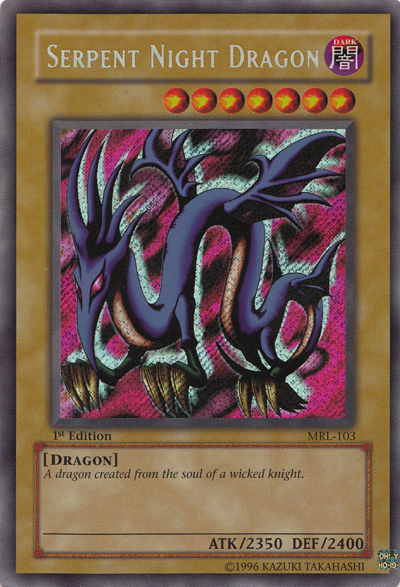 Serpent Night Dragon [MRL-103] Secret Rare | Game Master's Emporium (The New GME)