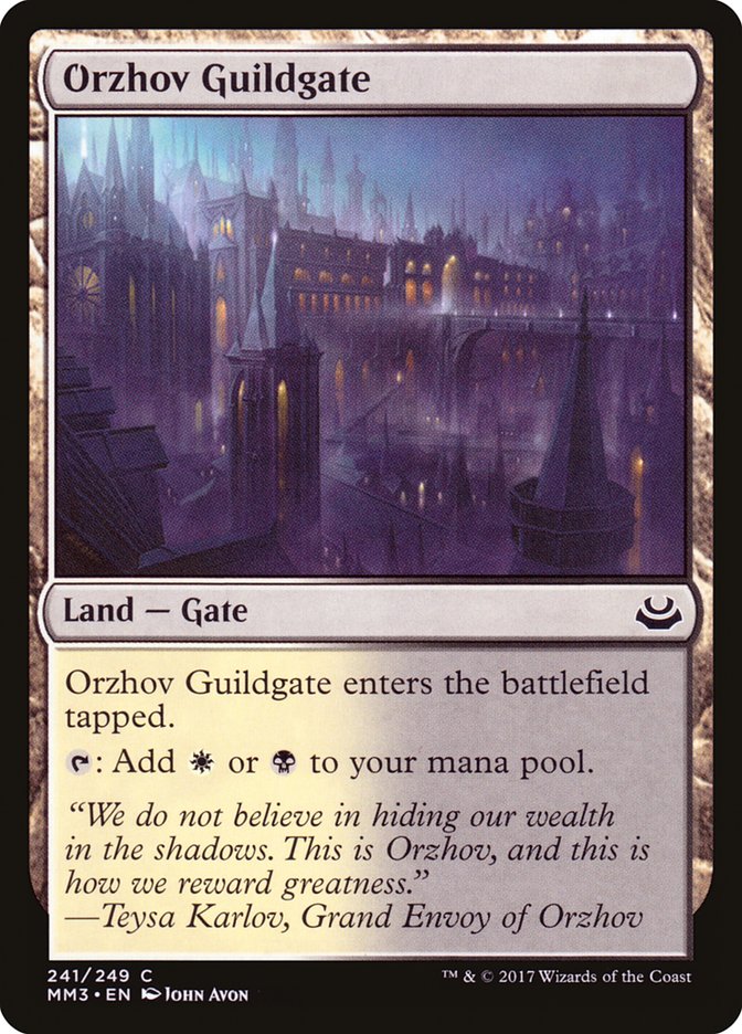 Orzhov Guildgate [Modern Masters 2017] | Game Master's Emporium (The New GME)