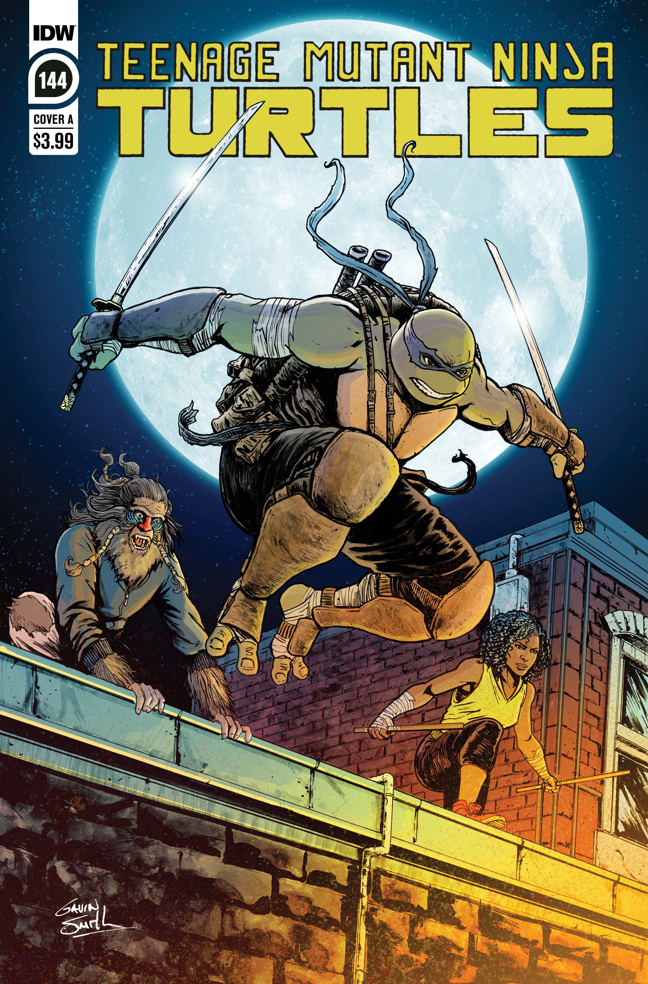 Teenage Mutant Ninja Turtles #144 Cover A (Smith) | Game Master's Emporium (The New GME)
