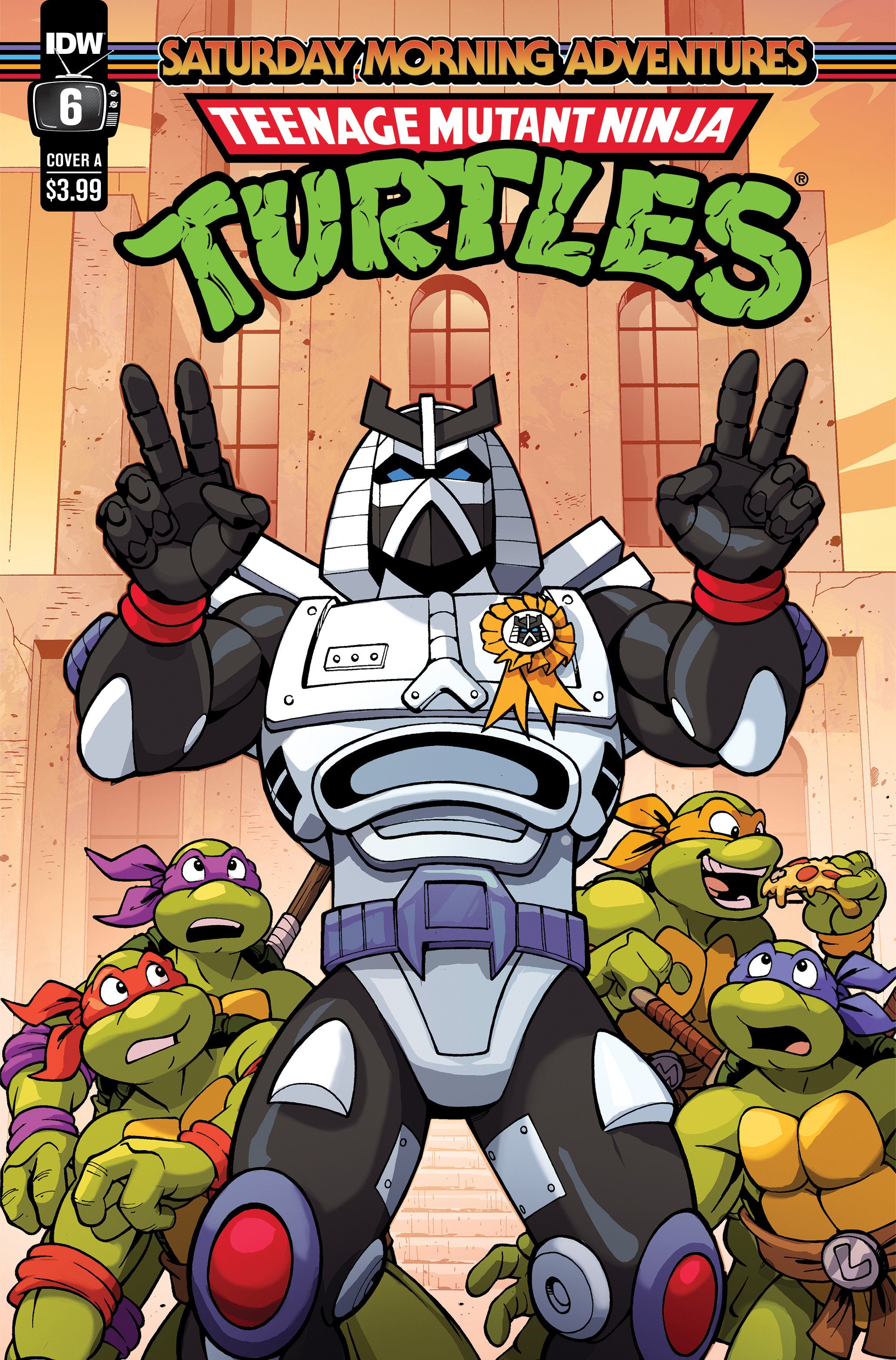 Teenage Mutant Ninja Turtles: Saturday Morning Adventures #6 Cover A (Lawrence) | Game Master's Emporium (The New GME)