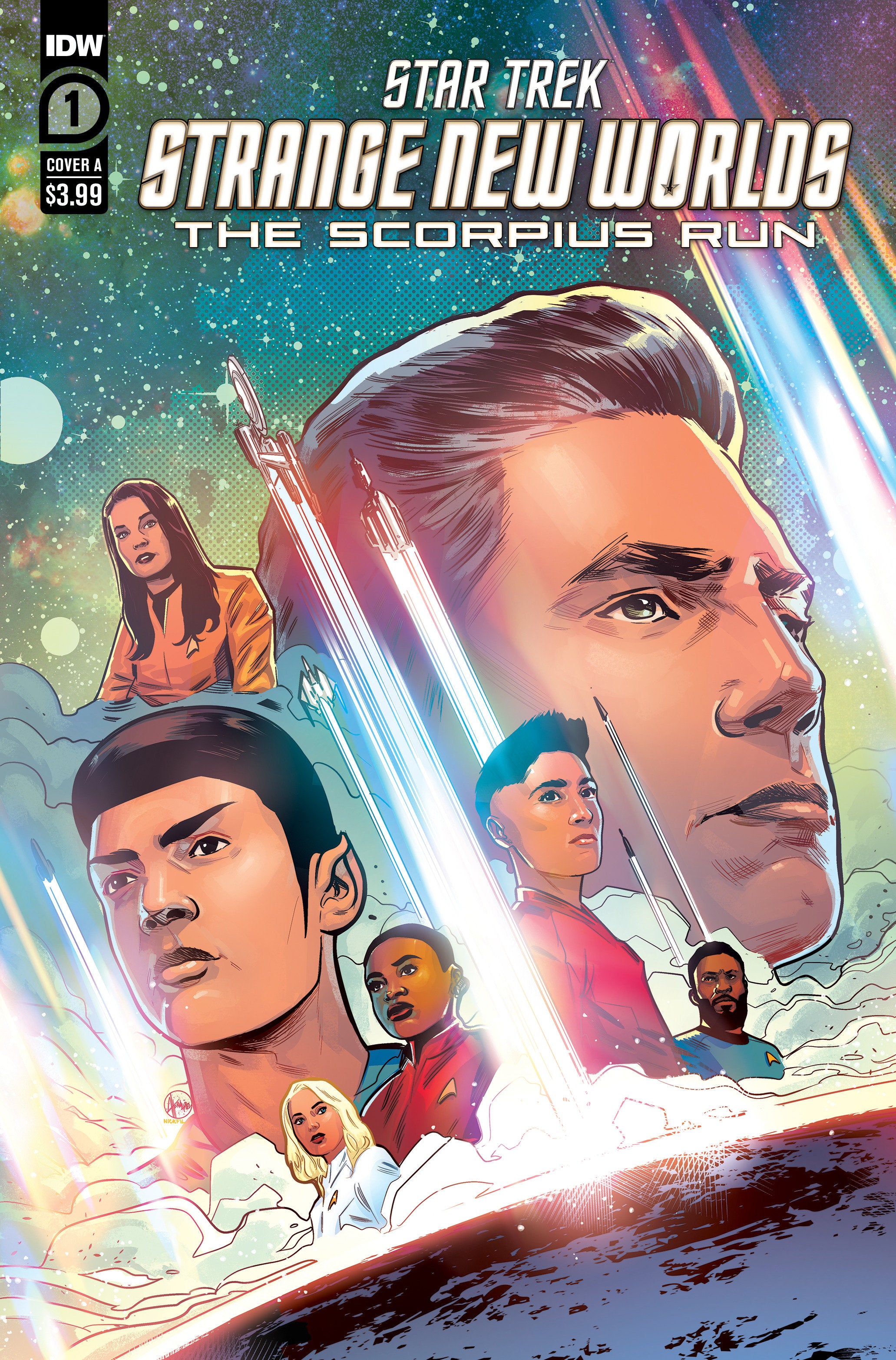 Star Trek: Strange New Worlds--The Scorpius Run #1 Cover A (Hernandez) | Game Master's Emporium (The New GME)