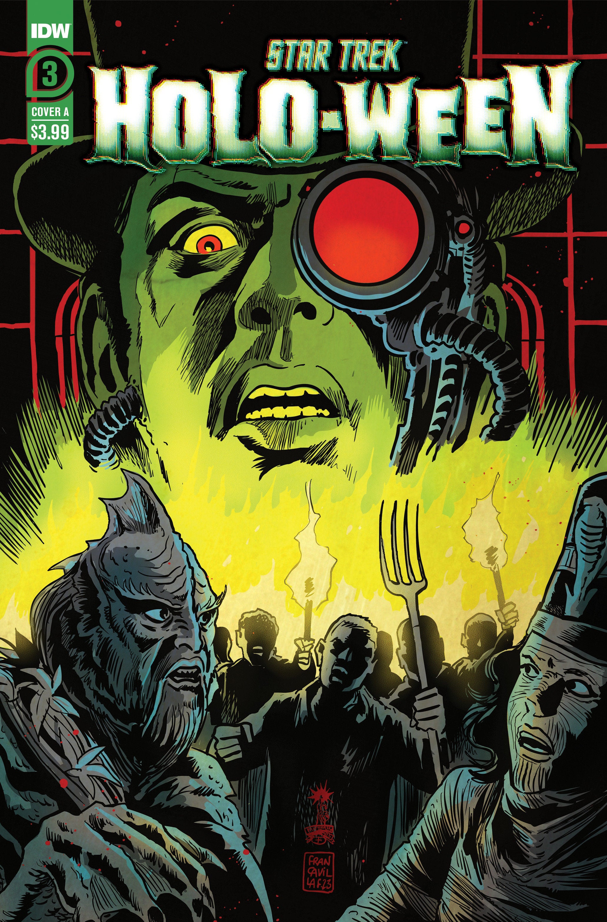 Star Trek: Holo-Ween #3 Cover A (Francavilla) | Game Master's Emporium (The New GME)