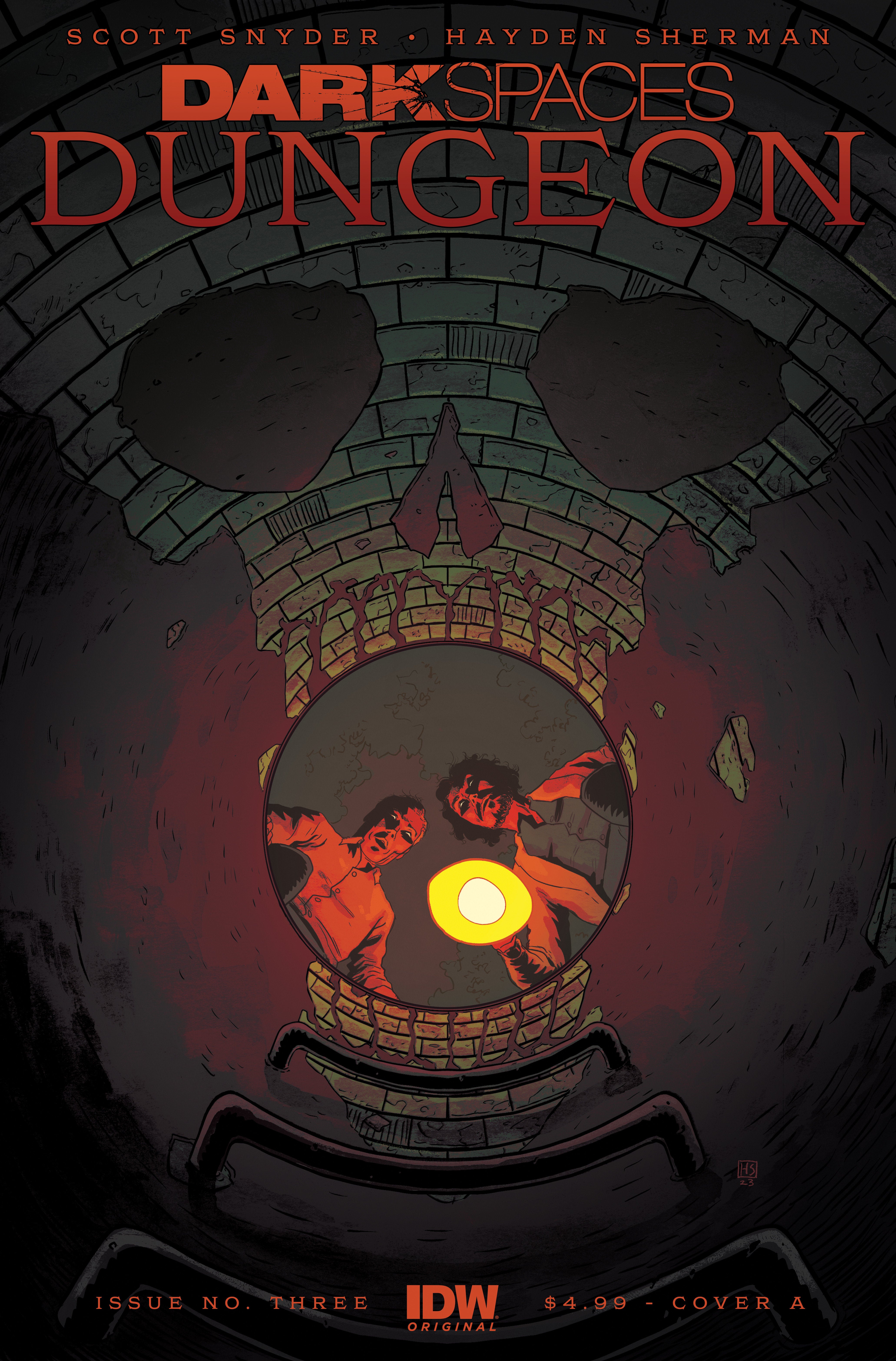 Dark Spaces: Dungeon #3 Cover A (Sherman) | Game Master's Emporium (The New GME)