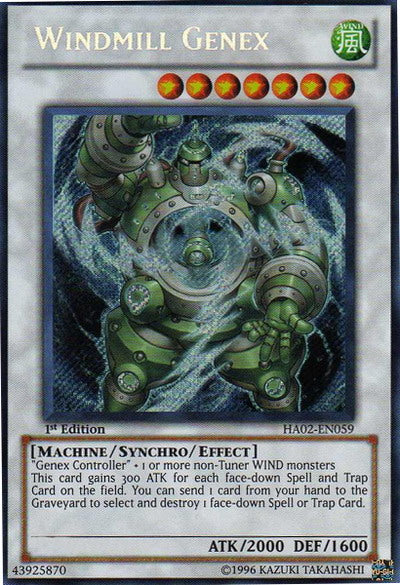 Windmill Genex [HA02-EN059] Secret Rare | Game Master's Emporium (The New GME)