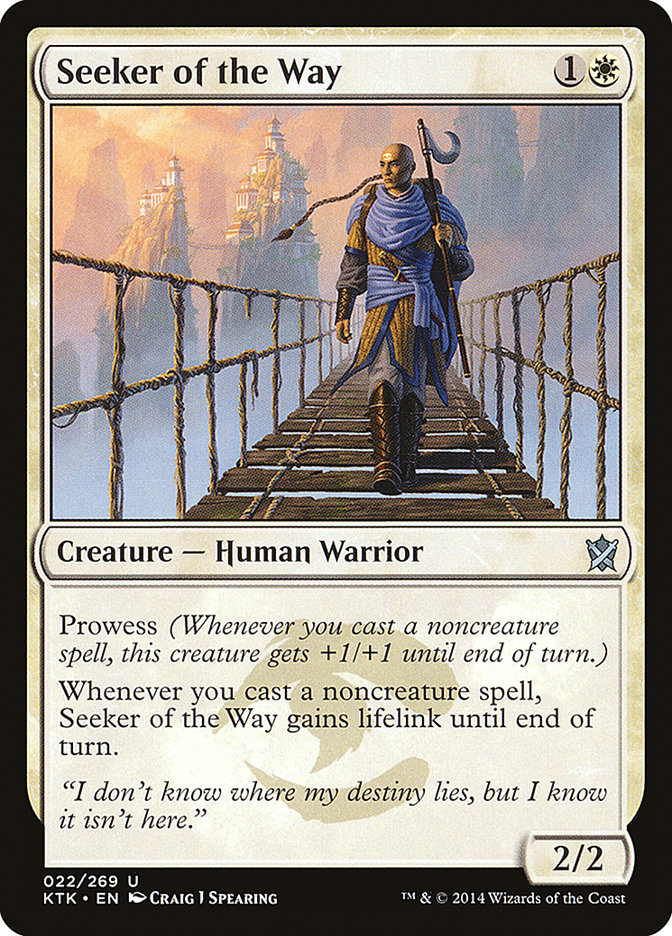 Seeker of the Way [Khans of Tarkir] | Game Master's Emporium (The New GME)