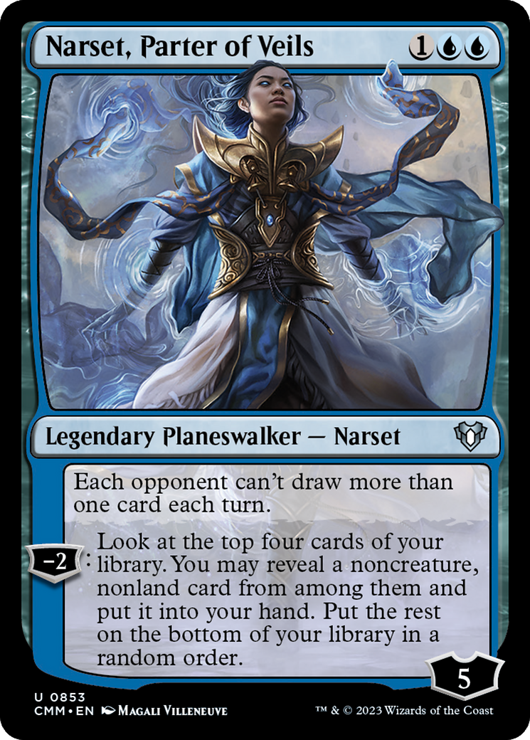 Narset, Parter of Veils [Commander Masters] | Game Master's Emporium (The New GME)