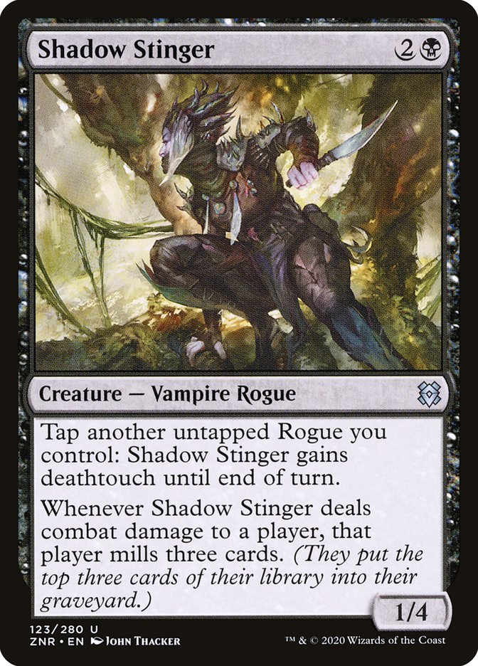 Shadow Stinger [Zendikar Rising] | Game Master's Emporium (The New GME)