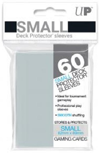 Deck Protector Pro Clear Gloss Card Sleeves 60 Small Size | Game Master's Emporium (The New GME)