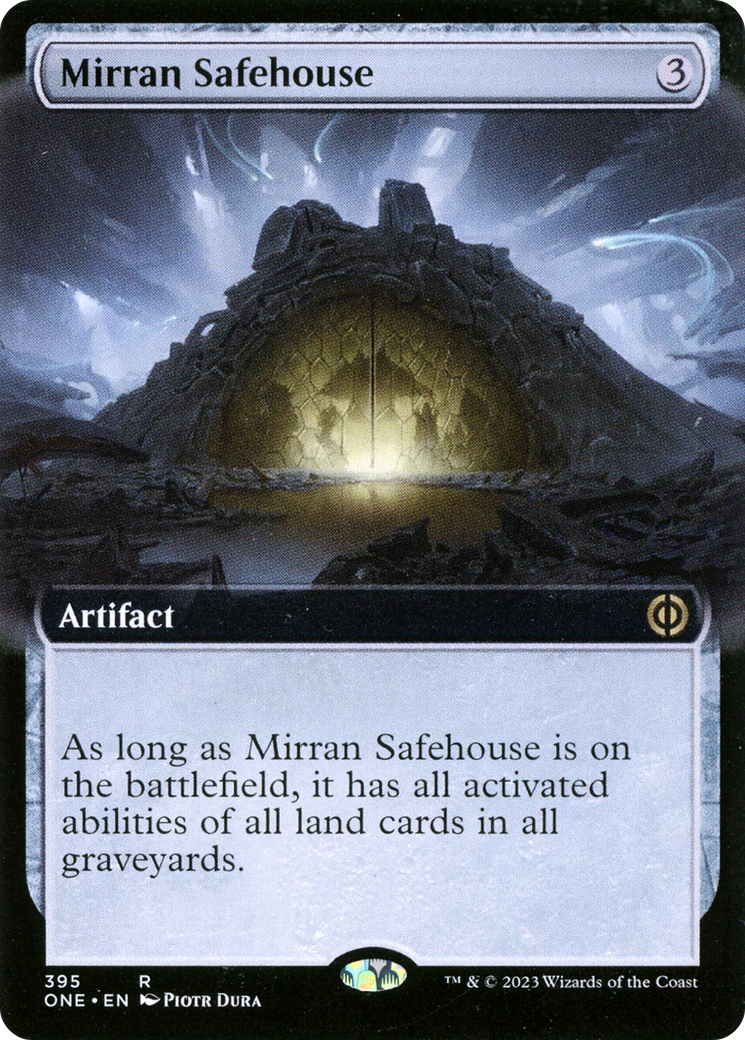 Mirran Safehouse (Extended Art) [Phyrexia: All Will Be One] | Game Master's Emporium (The New GME)